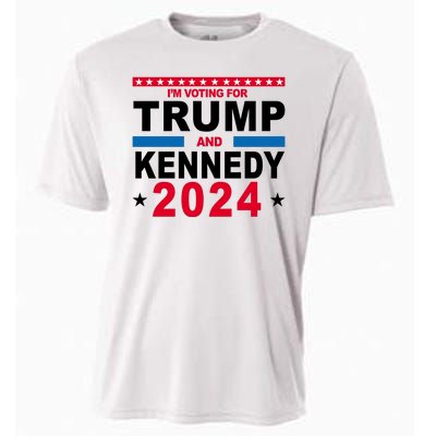 Im Voting For Trump And Kennedy 2024 Election Cooling Performance Crew T-Shirt