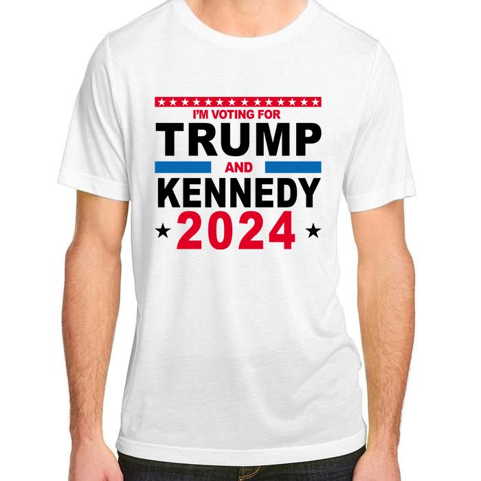 Im Voting For Trump And Kennedy 2024 Election Adult ChromaSoft Performance T-Shirt