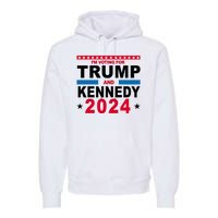 Im Voting For Trump And Kennedy 2024 Election Premium Hoodie