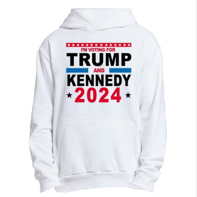 Im Voting For Trump And Kennedy 2024 Election Urban Pullover Hoodie