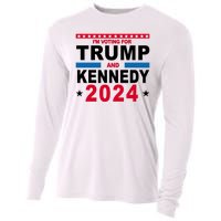 Im Voting For Trump And Kennedy 2024 Election Cooling Performance Long Sleeve Crew