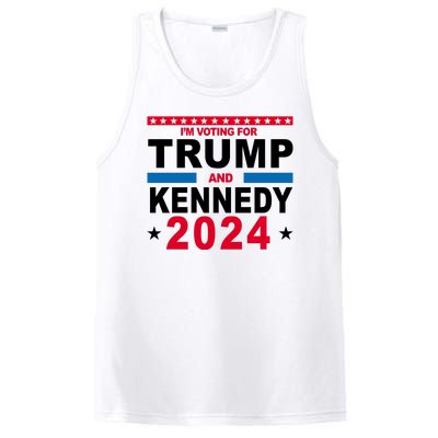 Im Voting For Trump And Kennedy 2024 Election PosiCharge Competitor Tank