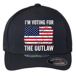 IM Voting For The Outlaw 2024 Flexfit Unipanel Trucker Cap