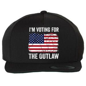 IM Voting For The Outlaw 2024 Wool Snapback Cap