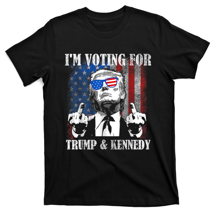 IM Voting For Trump And Kennedy 2024 Trump Vance Kennedy T-Shirt