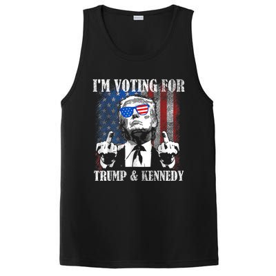 IM Voting For Trump And Kennedy 2024 Trump Vance Kennedy PosiCharge Competitor Tank