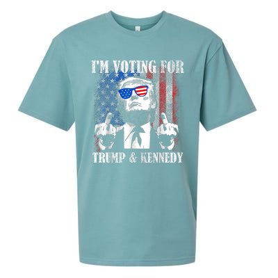 IM Voting For Trump And Kennedy 2024 Trump Vance Kennedy Sueded Cloud Jersey T-Shirt