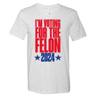 IM Voting For The Trump Felon Conviction 2024 V-Neck T-Shirt