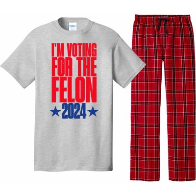 IM Voting For The Trump Felon Conviction 2024 Pajama Set