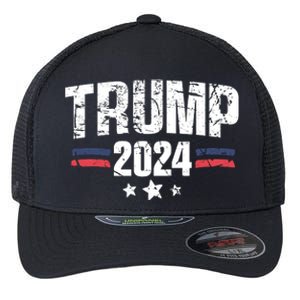 Im Voting For The Felon Grunge Front And Back Design Flexfit Unipanel Trucker Cap