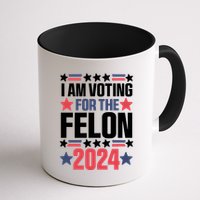 Im Voting For The Felon Grunge Front And Back Design Mug