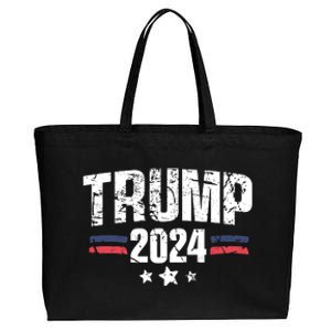 Im Voting For The Felon Grunge Front And Back Design Cotton Canvas Jumbo Tote