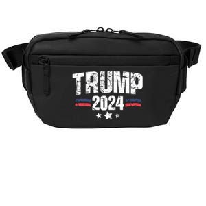 Im Voting For The Felon Grunge Front And Back Design Crossbody Pack