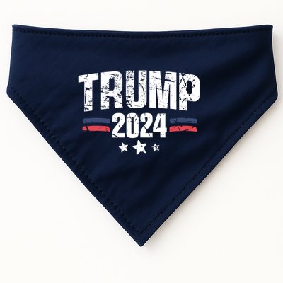 Im Voting For The Felon Grunge Front And Back Design USA-Made Doggie Bandana