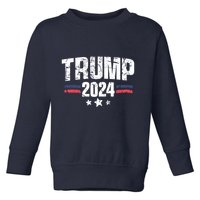 Im Voting For The Felon Grunge Front And Back Design Toddler Sweatshirt