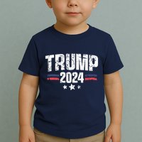 Im Voting For The Felon Grunge Front And Back Design Toddler T-Shirt