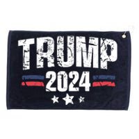 Im Voting For The Felon Grunge Front And Back Design Grommeted Golf Towel