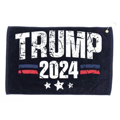 Im Voting For The Felon Grunge Front And Back Design Grommeted Golf Towel