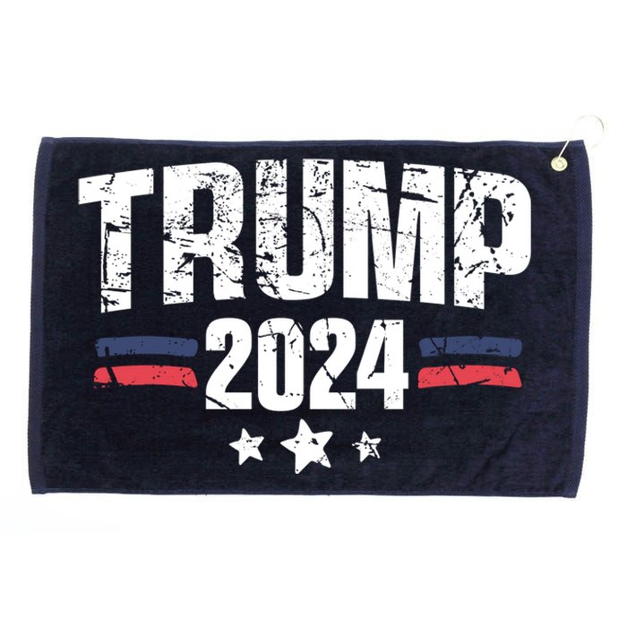 Im Voting For The Felon Grunge Front And Back Design Grommeted Golf Towel