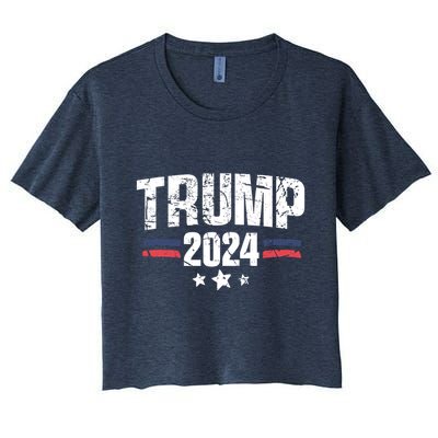Im Voting For The Felon Grunge Front And Back Design Crop Top