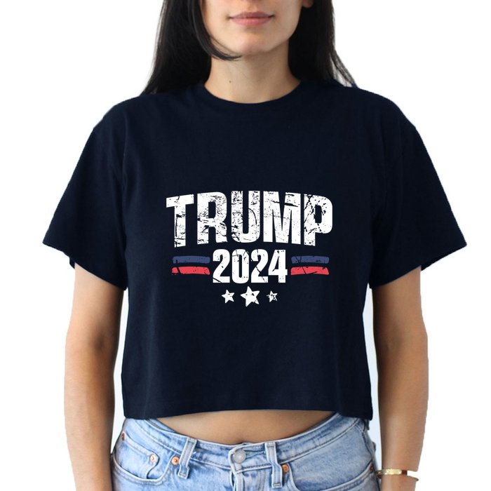 Im Voting For The Felon Grunge Front And Back Design Crop Top