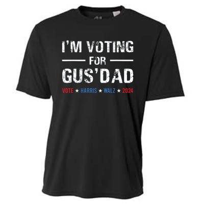 Im Voting For Gus Dad Vote Harris Walz 2024 Cooling Performance Crew T-Shirt