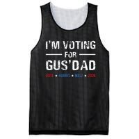 Im Voting For Gus Dad Vote Harris Walz 2024 Mesh Reversible Basketball Jersey Tank