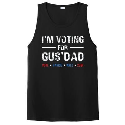 Im Voting For Gus Dad Vote Harris Walz 2024 PosiCharge Competitor Tank