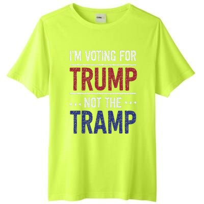 IM Voting For Trump Not The Tramp Tall Fusion ChromaSoft Performance T-Shirt