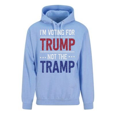 IM Voting For Trump Not The Tramp Unisex Surf Hoodie