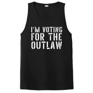 IM Voting For The Outlaw Gift Fourth Of July Trump 2034 Gift PosiCharge Competitor Tank