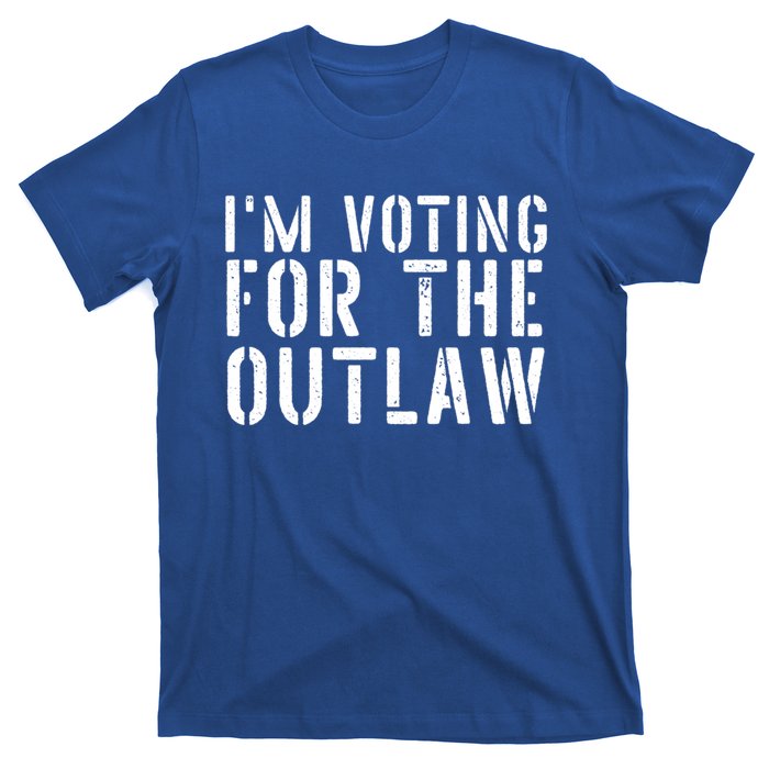 IM Voting For The Outlaw Gift Fourth Of July Trump 2034 Gift T-Shirt