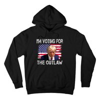 I’M Voting For The Outlaw Donald Trump Hoodie