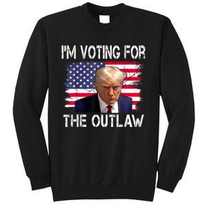 I’M Voting For The Outlaw Donald Trump Sweatshirt