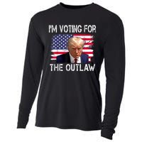 I’M Voting For The Outlaw Donald Trump Cooling Performance Long Sleeve Crew