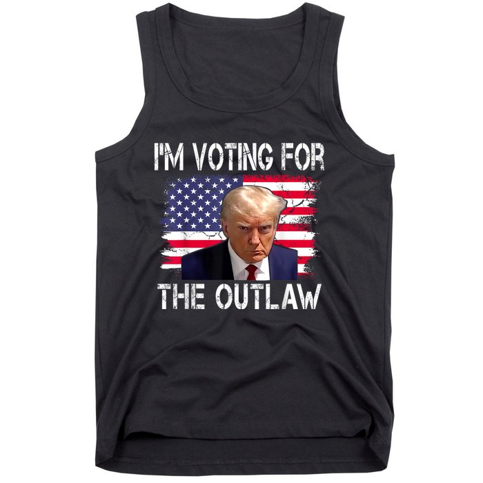 I’M Voting For The Outlaw Donald Trump Tank Top