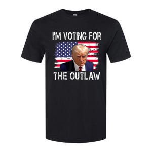 I’M Voting For The Outlaw Donald Trump Softstyle CVC T-Shirt