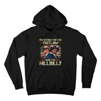 IM Voting For The Outlaw And The Hillbilly Trump Vance 2024 Hoodie