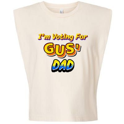 IM Voting For GusS Dad Garment-Dyed Women's Muscle Tee