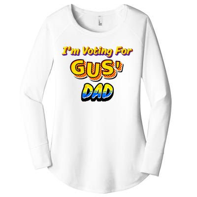 IM Voting For GusS Dad Women's Perfect Tri Tunic Long Sleeve Shirt