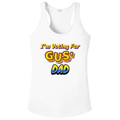 IM Voting For GusS Dad Ladies PosiCharge Competitor Racerback Tank