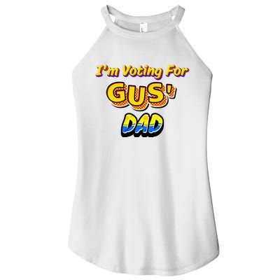 IM Voting For GusS Dad Women's Perfect Tri Rocker Tank