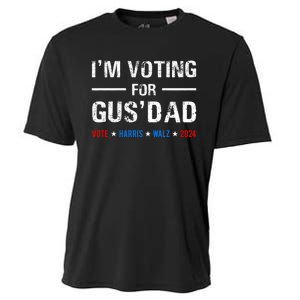 IM Voting For Gus Dad Vote Harris Walz 2024 Cooling Performance Crew T-Shirt