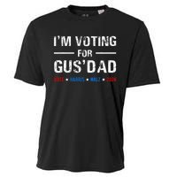 IM Voting For Gus Dad Vote Harris Walz 2024 Cooling Performance Crew T-Shirt