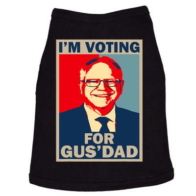 IM Voting For Gus Dad Vote Tim Walz 2024 Doggie Tank