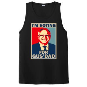 IM Voting For Gus Dad Vote Tim Walz 2024 PosiCharge Competitor Tank