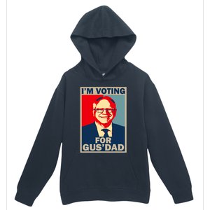 IM Voting For Gus Dad Vote Tim Walz 2024 Urban Pullover Hoodie