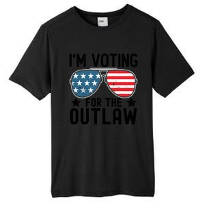 IM Voting For The Outlaw Gift Fourth Of July Trump 2032 Meaningful Gift Tall Fusion ChromaSoft Performance T-Shirt