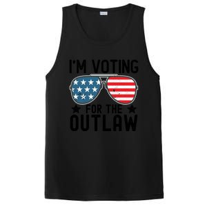 IM Voting For The Outlaw Gift Fourth Of July Trump 2032 Meaningful Gift PosiCharge Competitor Tank