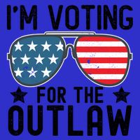 IM Voting For The Outlaw Gift Fourth Of July Trump 2032 Meaningful Gift Sweatshirt